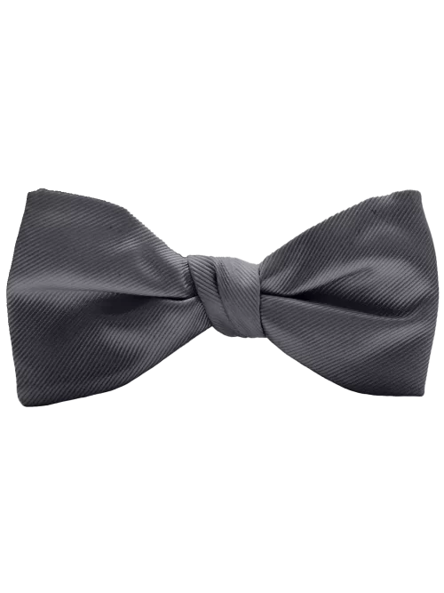 Modern Solid Graphite Bow Tie